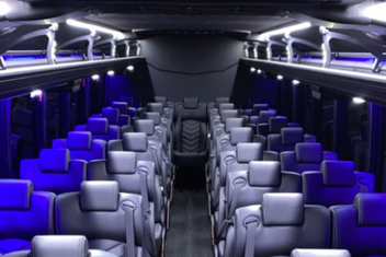 Daly City Charter Bus Interior