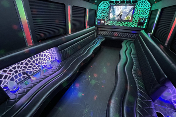 Daly City Limo Bus Interior