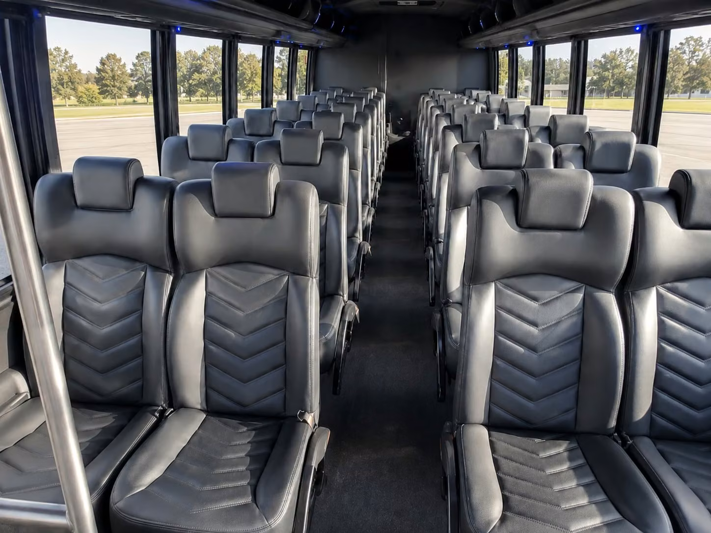 20 passenger minibus inside