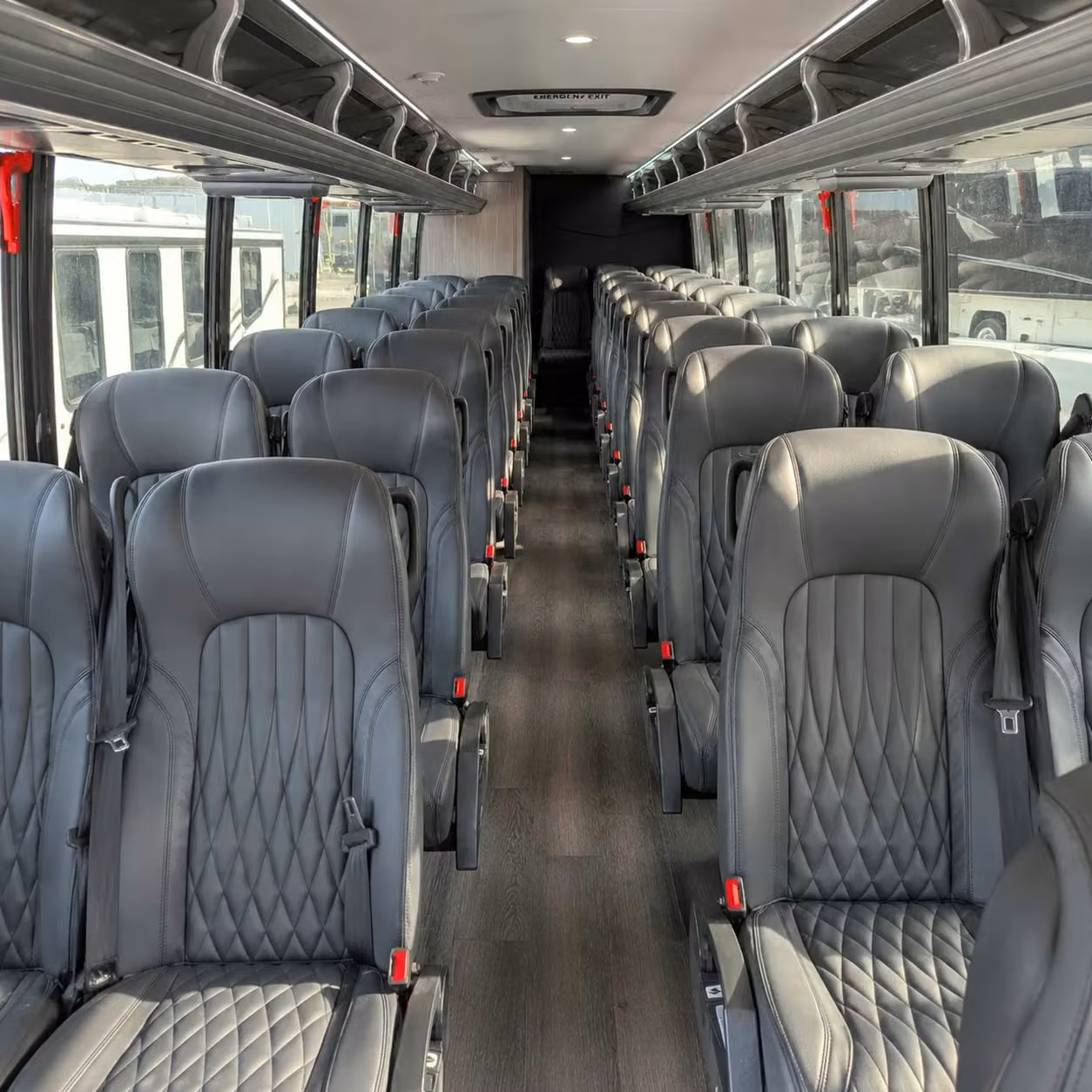 30 passenger minibus interior