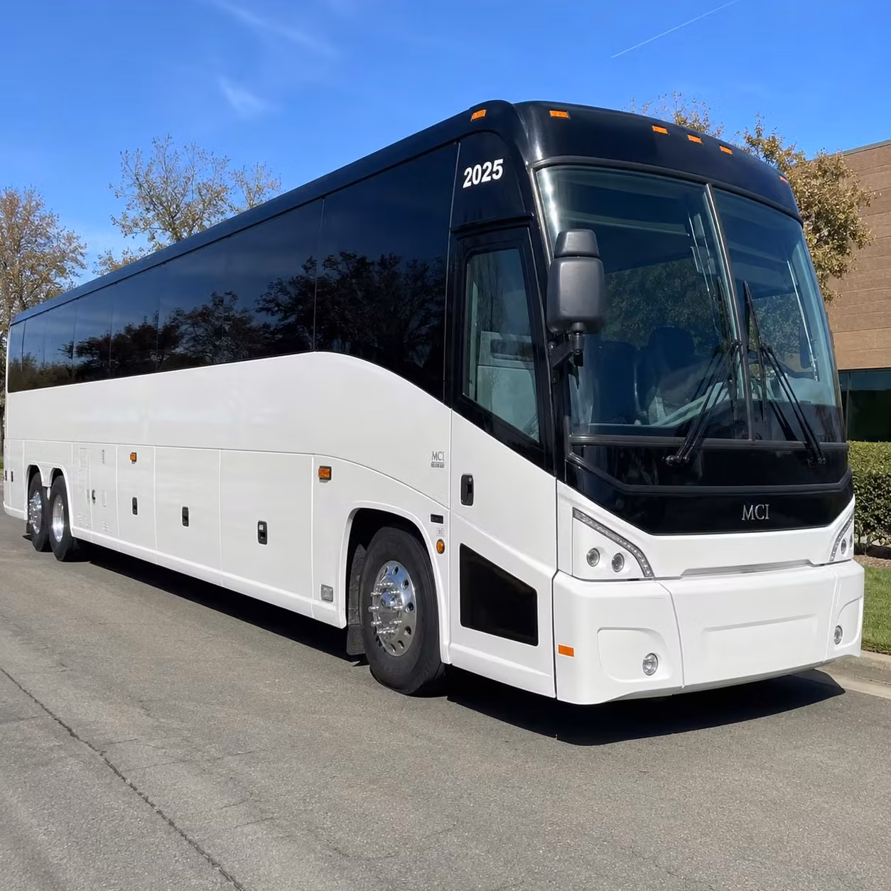 56 passenger charter bus