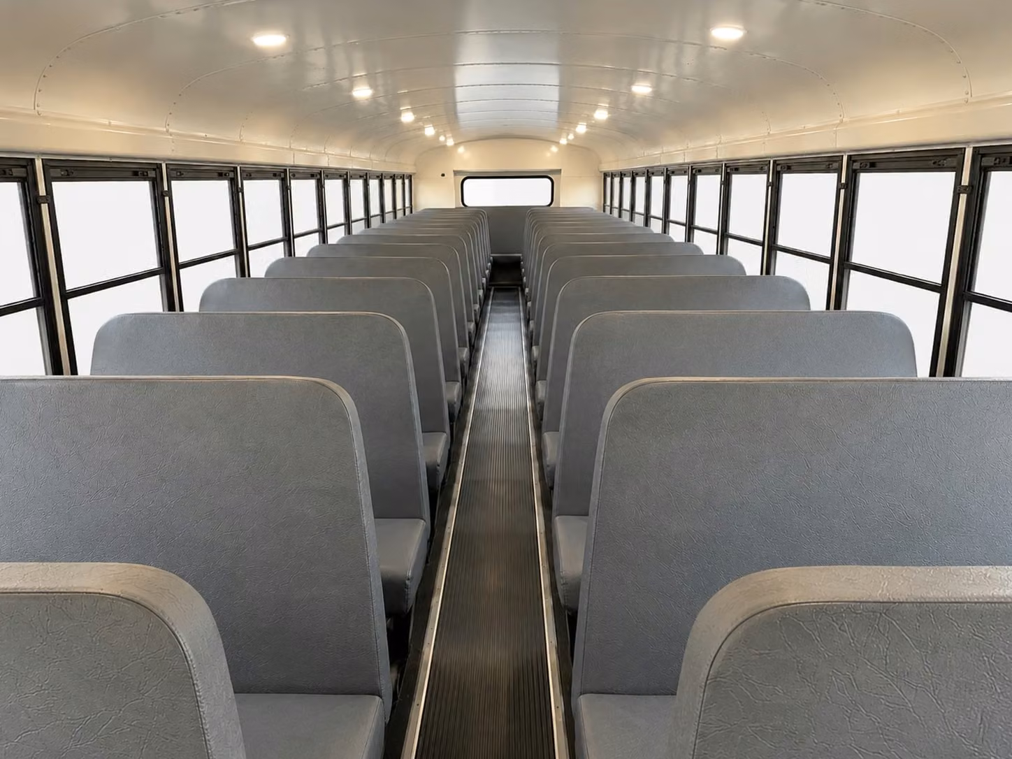 school bus interior