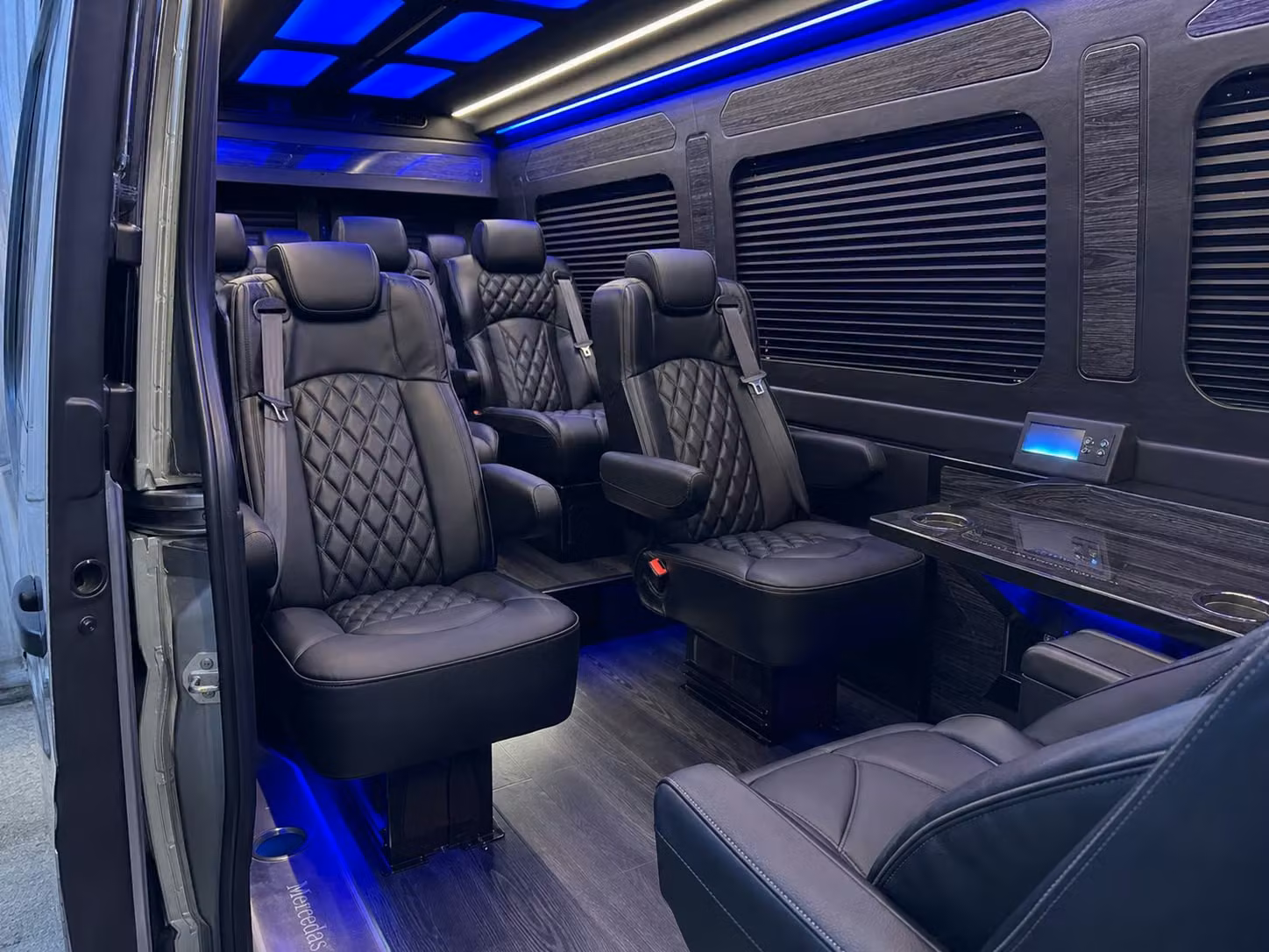 sprinter van transportation for groups and events across daly city