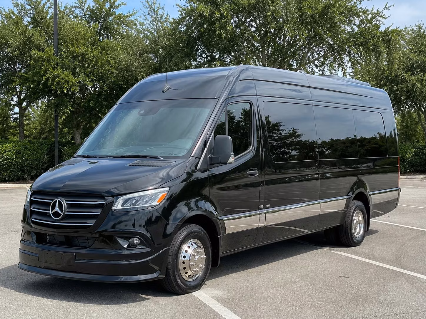 sprinter van with driver